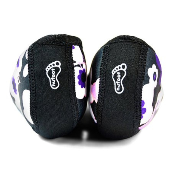 NuFoot Purple Floral Ballet Flat - Women Large - Picture 2 of 3